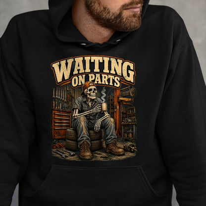 Best Mechanic Life Shirt, Funny Mechanic UnisexT-Shirt/Hoodie/Sweatshirt HLT00 - Spooky Mechanic Auto Repair Waiting on Parts Car Technician T-Shirt