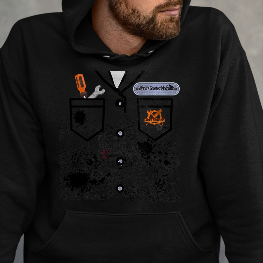 Best Mechanic Life Shirt, Funny Mechanic UnisexT-Shirt/Hoodie/Sweatshirt HLT00 - Auto Mechanic Costume Career Day T-Shirt