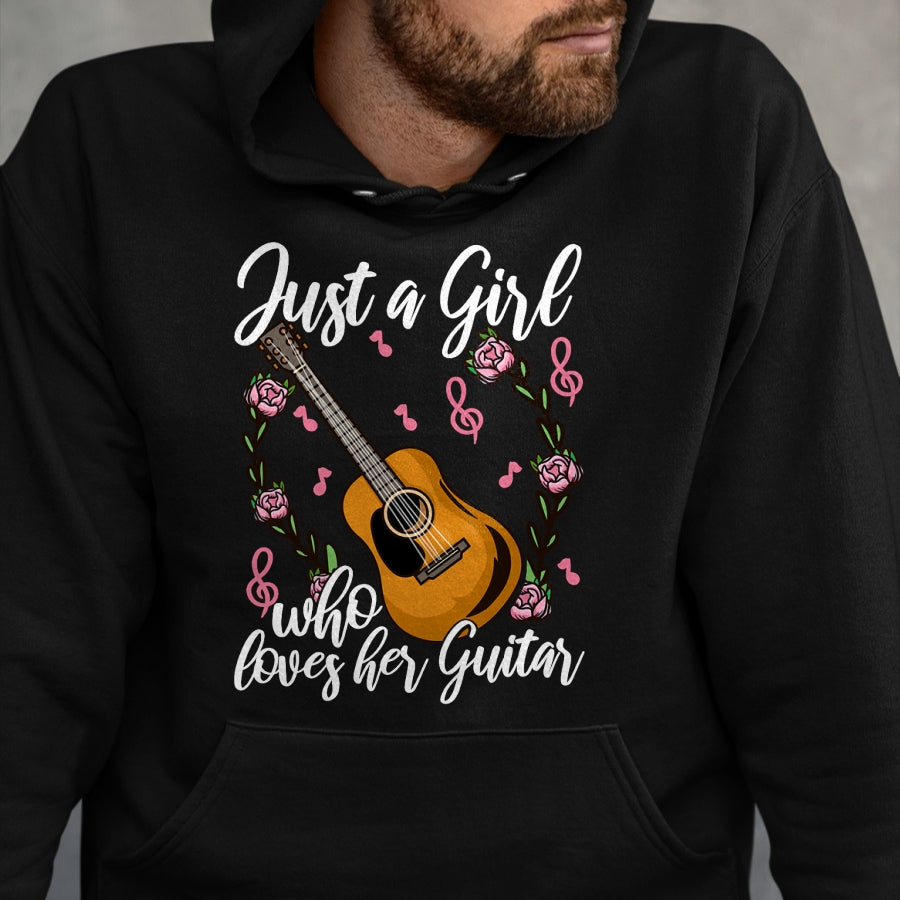 Guitar Lover Shirt, Funny Guitar UnisexT-Shirt/Hoodie/Sweatshirt HLT00 - Guitar Girl Guitarist Guitar Player Guitar Lover Gift T-Shirt Small