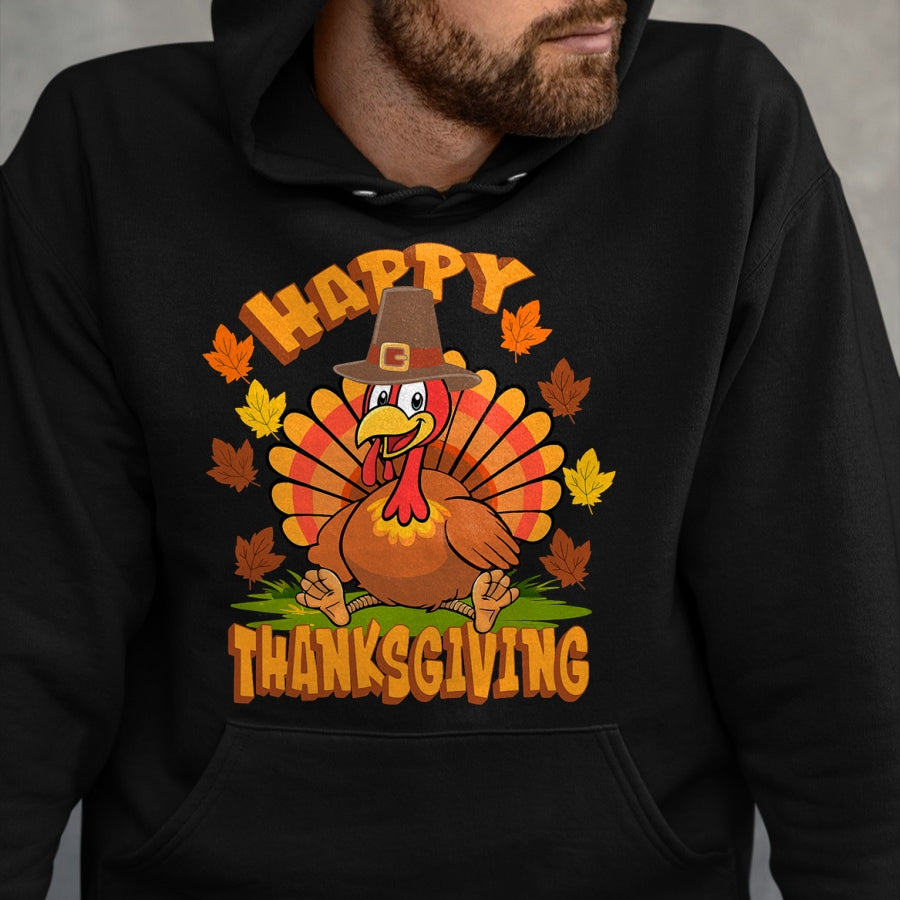 Best Thanksgiving Family Shirt , Funny Thanksgiving UnisexT-Shirt/Hoodie/Sweatshirt HLT00 - Funny Thanksgiving Happy Turkey Family Dinner T-Shirt