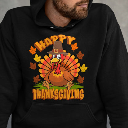 Best Thanksgiving Family Shirt , Funny Thanksgiving UnisexT-Shirt/Hoodie/Sweatshirt HLT00 - Funny Thanksgiving Happy Turkey Family Dinner T-Shirt