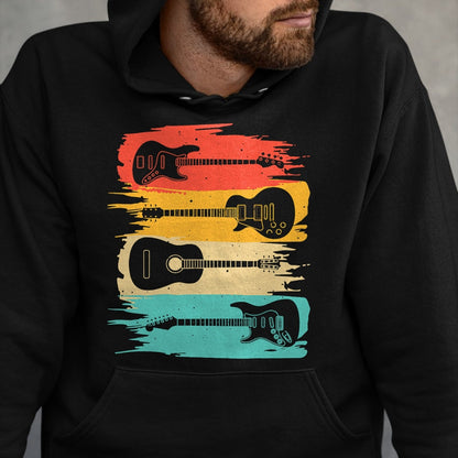 Guitar Lover Shirt, Funny Guitar UnisexT-Shirt/Hoodie/Sweatshirt HLT00 - Vintage Guitar Gift for Men Women Music Band Guitarist Stuff T-Shirt