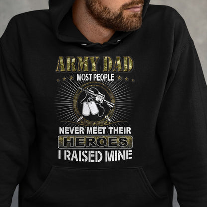 Gift for Dad Shirt, Funny Dad Unisex T-Shirt/Hoodie/Sweatshirt HLT00 – FAMILY 365 Fathers Day Army Dad Men Gift T-Shirt