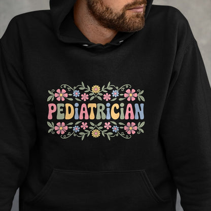 Best Doctor Shirt, Funny Doctor UnisexT-Shirt/Hoodie/Sweatshirt HLT00 - Cute Pediatrician Art for Women Girls Mom Pediatric Doctor T-Shirt