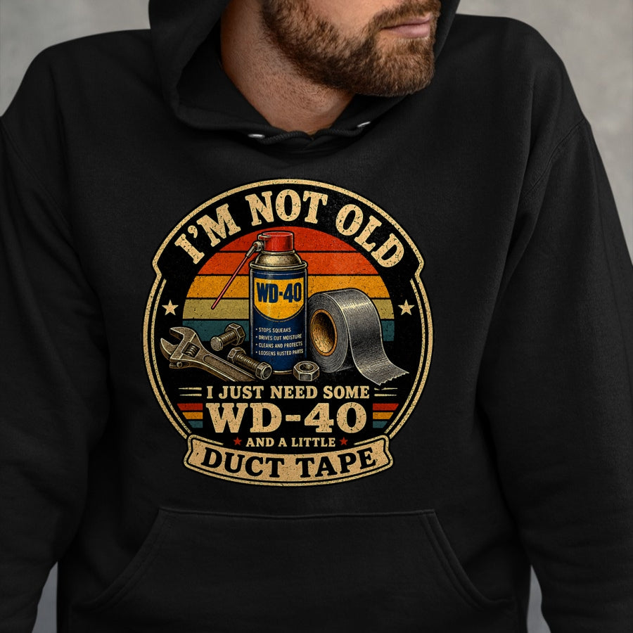 Best Mechanic Life Shirt, Funny Mechanic UnisexT-Shirt/Hoodie/Sweatshirt HLT00 - Funny WD40 Duct Tape Mechanic Dad for Men T-Shirt