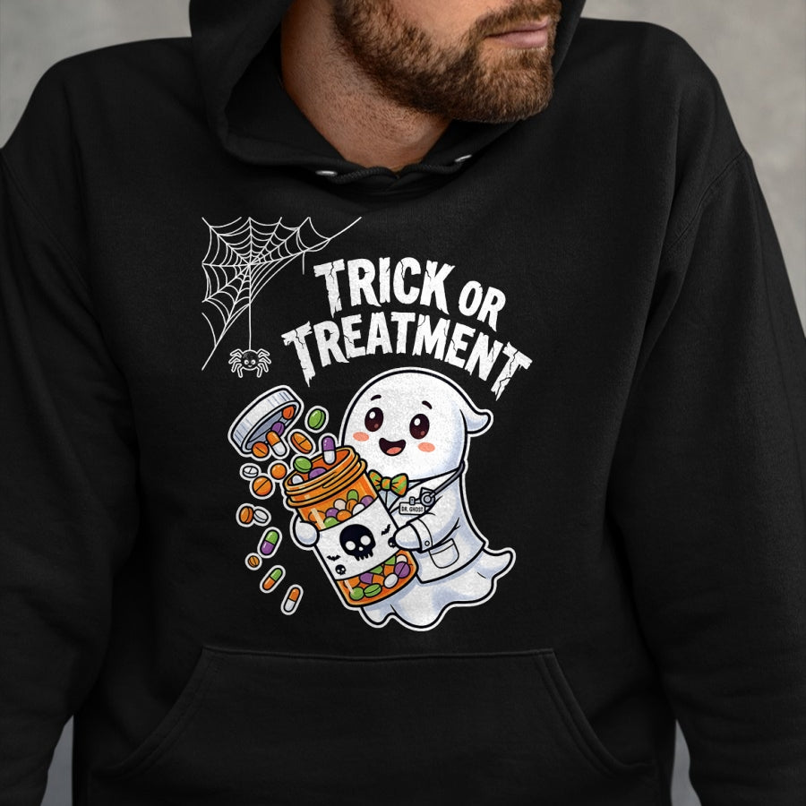 Best Doctor Shirt, Funny Doctor UnisexT-Shirt/Hoodie/Sweatshirt HLT00 - Funny Doctor Pharmacist Nurse Halloween Ghost Costume T-Shirt