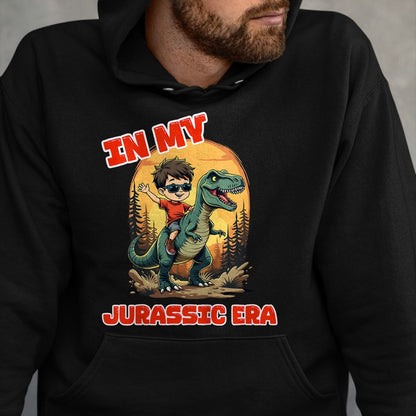 Best Dinosaur Lover Shirt, Funny Dinosaur UnisexT-Shirt/Hoodie/Sweatshirt HLT00 - Kids In My Jurassic Era Boys Dinosaur Kids Birthday T-Rex T-Shirt