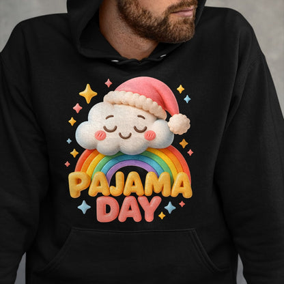 Best Teacher Shirt, Funny Teacher UnisexT-Shirt/Hoodie/Sweatshirt HLT00 - Pyjamas Day School Spirit Week Sleepy Cloud Teacher Student T-Shirt