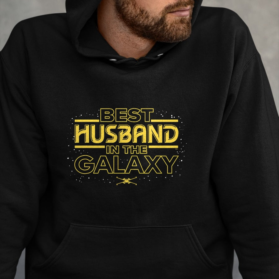 Best Wife Shirt, Wife and Husband Unisex T-Shirt/Hoodie/Sweatshirt HLT00 - Star Wars Best Husband in the Galaxy Birthday Anniversary T-Shirt
