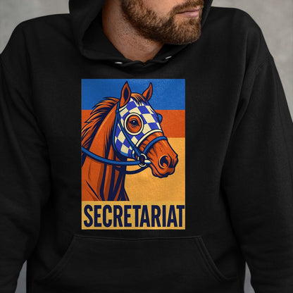 Best Horse Lover Shirt , Funny Horse UnisexT-Shirt/Hoodie/Sweatshirt HLT00 - Secretariat Horse, Horse Racing, Del Mar, Santa Anita, Horse T-Shirt