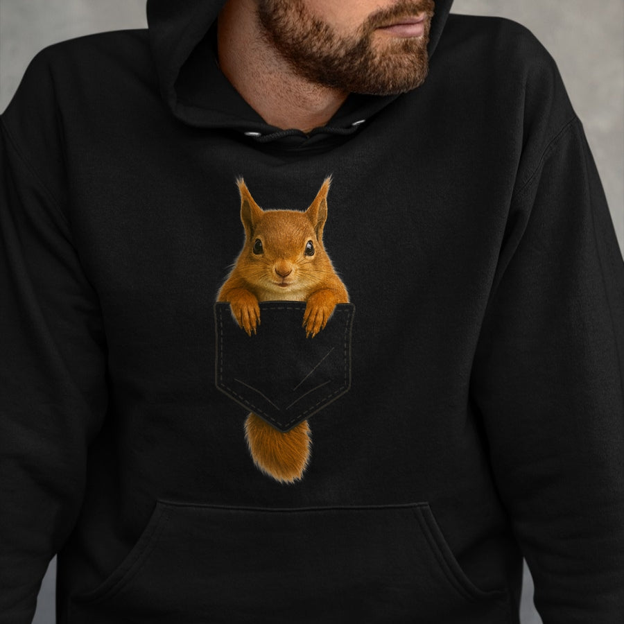 Best Thanksgiving Family Shirt , Funny Thanksgiving UnisexT-Shirt/Hoodie/Sweatshirt HLT00 - Cute Squirrel Pocket Funny Gifts for Men Women Teen Kid T-Shirt