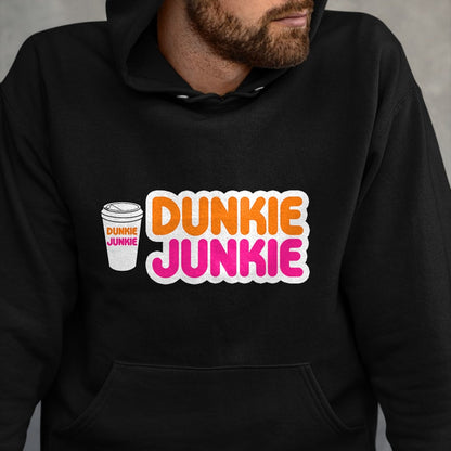 Best Thanksgiving Family Shirt , Funny Thanksgiving UnisexT-Shirt/Hoodie/Sweatshirt HLT00 - Funny Dunkie Junkie Coffee Love Funny Coffee Saying T-Shirt (2)