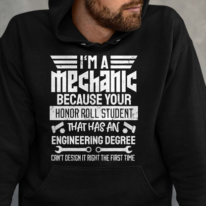 Best Mechanic Life Shirt, Funny Mechanic UnisexT-Shirt/Hoodie/Sweatshirt HLT00 - Mechanic Car Guy Mechanics DIY Handyman Garage Repair Shop T-Shirt (1)