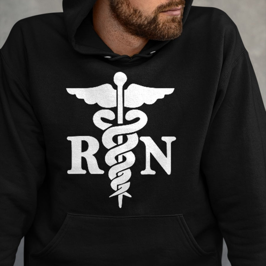 Funny Nurse Shirt, Nurse Unisex T-Shirt/Hoodie/Sweatshirt HLT00 - Registered Nurse Healthcare Hospital Nurse - Rn T-Shirt