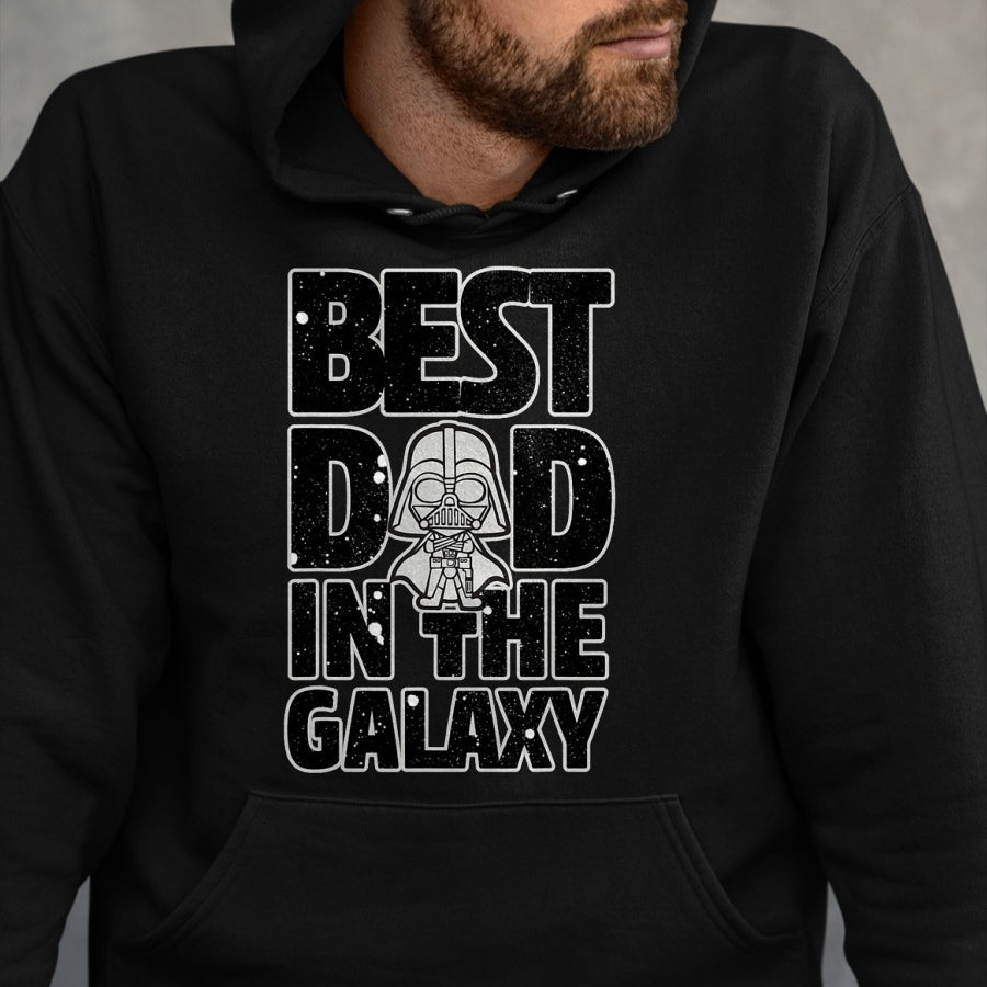 Gift for Dad Shirt, Funny Dad Unisex T-Shirt/Hoodie/Sweatshirt HLT00 – Star Wars Best Dad in the Galaxy Darth Vader T-Shirt
