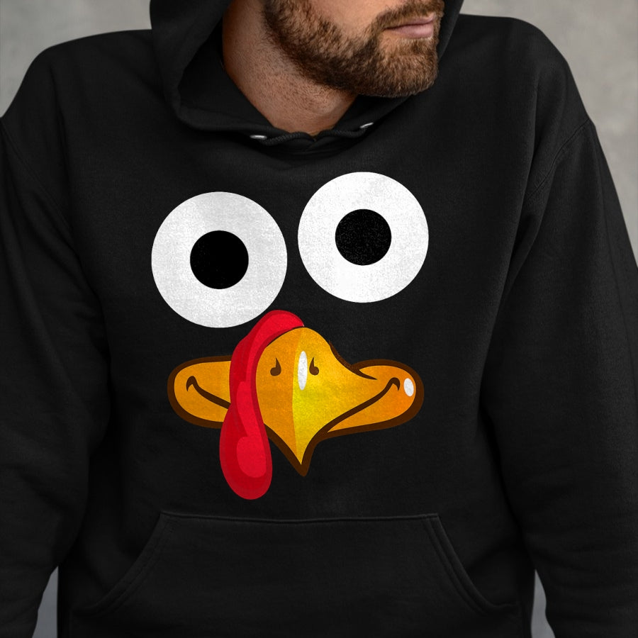 Best Thanksgiving Family Shirt , Funny Thanksgiving UnisexT-Shirt/Hoodie/Sweatshirt HLT00 - Turkey Face Thanksgiving Thanksgiving Turkey Face T-Shirt