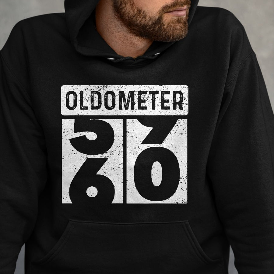 Best Mechanic Life Shirt, Funny Mechanic UnisexT-Shirt/Hoodie/Sweatshirt HLT00 - Oldometer Odometer Funny 60th Birthday Gift 60 yrs Old Joke T-Shirt