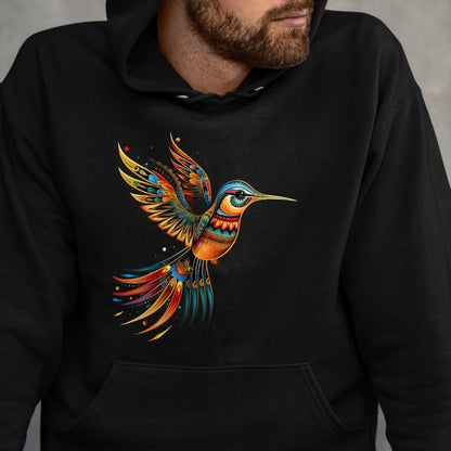 Native American T-Shirts, Vintage Native American Unisex T-Shirt/Hoodie/Sweatshirt HLT00 - Hummingbird Native American Tribal Arts Indian Indigenous