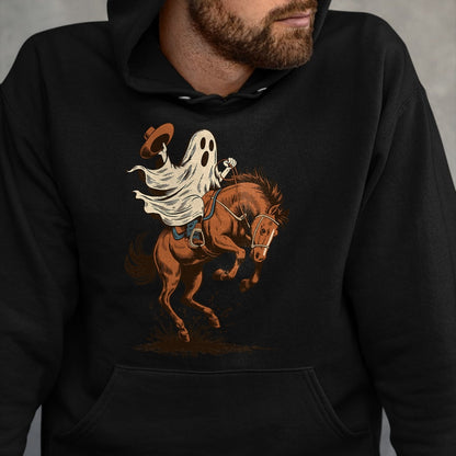 Best Horse Lover Shirt , Funny Horse UnisexT-Shirt/Hoodie/Sweatshirt HLT00 - Halloween Western Cowboy Ghost Rodeo Horse Country T-Shirt