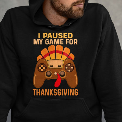 Best Thanksgiving Family Shirt , Funny Thanksgiving UnisexT-Shirt/Hoodie/Sweatshirt HLT00 - Happy Thanksgiving Gaming Fall Turkey Gamer Boys Kids Men T-Shirt