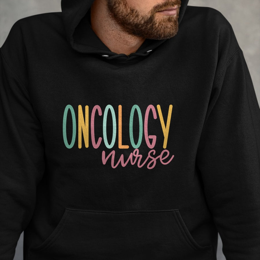 Funny Nurse Shirt, Nurse Unisex T-Shirt/Hoodie/Sweatshirt HLT00 - Cute Oncology Nurse Long Sleeve T-Shirt