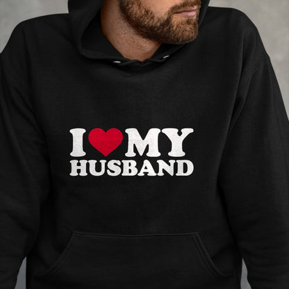 Best Wife Shirt, Wife and Husband Unisex T-Shirt/Hoodie/Sweatshirt HLT00 - I love my husband T-Shirt