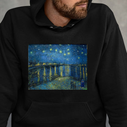Best Doctor Shirt, Funny Doctor UnisexT-Shirt/Hoodie/Sweatshirt HLT00 - Starry Night Over the Rhone Doctor Visit T-Shirt