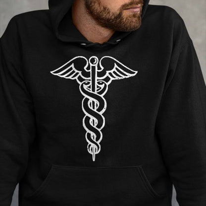 Best Doctor Shirt, Funny Doctor UnisexT-Shirt/Hoodie/Sweatshirt HLT00 - Caduceus Symbol Nurse Doctor Medic RN NP NA Hospital T-Shirt