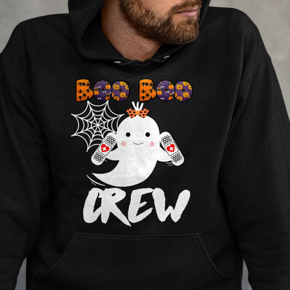 Funny Nurse Shirt, Nurse Unisex T-Shirt/Hoodie/Sweatshirt HLT00 - Boo Boo Crew Nurse Shirt Funny Halloween Costume Fun Gift T-Shirt (1)