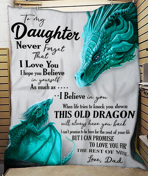 Special Gift For Your Daughter Blanket - From Dad (SKU2605-167)