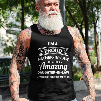 Gift for Dad Shirt, Funny Dad Unisex T-Shirt/Hoodie/Sweatshirt HLT00 – Funny Proud Father in Law Shirt Dad Fathers Day Gift Ideas T-Shirt
