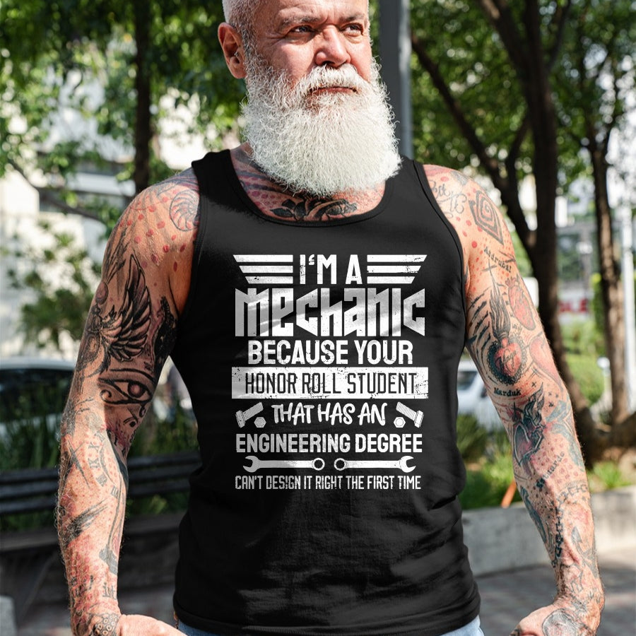Best Mechanic Life Shirt, Funny Mechanic UnisexT-Shirt/Hoodie/Sweatshirt HLT00 - Mechanic Car Guy Mechanics DIY Handyman Garage Repair Shop T-Shirt (1)