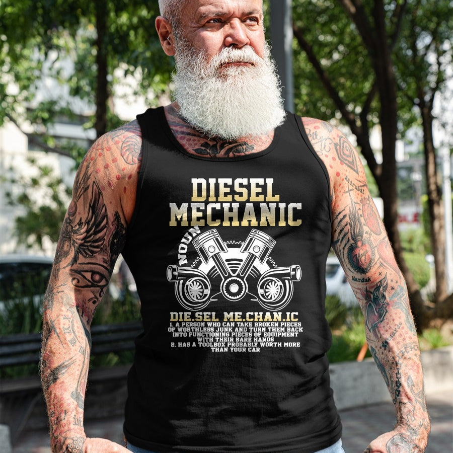 Best Mechanic Life Shirt, Funny Mechanic UnisexT-Shirt/Hoodie/Sweatshirt HLT00 - Diesel Mechanic Noun T-Shirt I Am A Mechanic T-Shirt T-Shirt