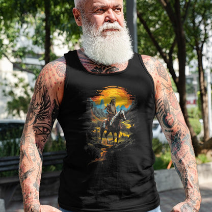 Native American T-Shirts, Vintage Native American Unisex T-Shirt/Hoodie/Sweatshirt HLT00 - Native American Heritage Chief