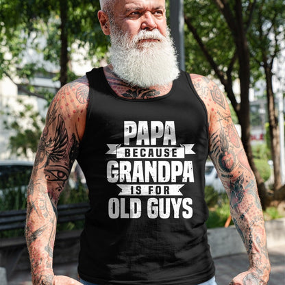 Best Grandpa Shirt, Proud Grandpa Unisex T-Shirt/Hoodie/Sweatshirt HLT00 - Funny Papa Art For Grandpa Men Dad Grandfather Father's Day T-Shirt