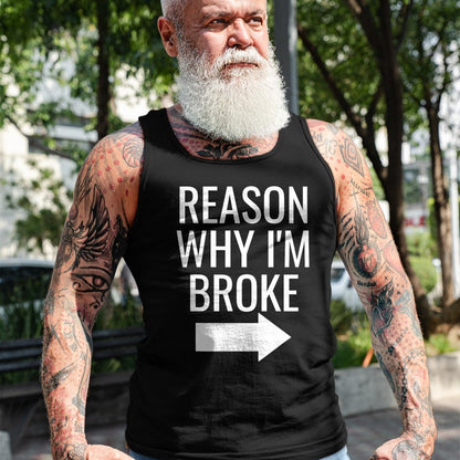 Best Wife Shirt, Wife and Husband Unisex T-Shirt/Hoodie/Sweatshirt HLT00 - Reason Why I'm Broke Spoiled Funny Matching Couples T-Shirt (2)