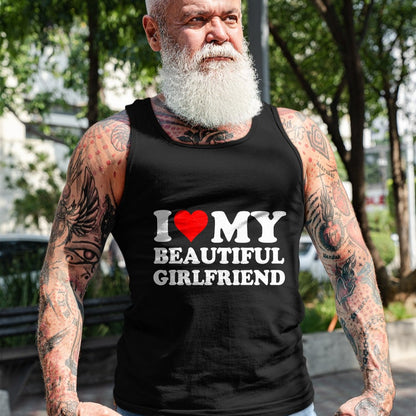 Best Wife Shirt, Wife and Husband Unisex T-Shirt/Hoodie/Sweatshirt HLT00 - I Love My Beautiful Girlfriend Shirt I Love My Girlfriend T-Shirt