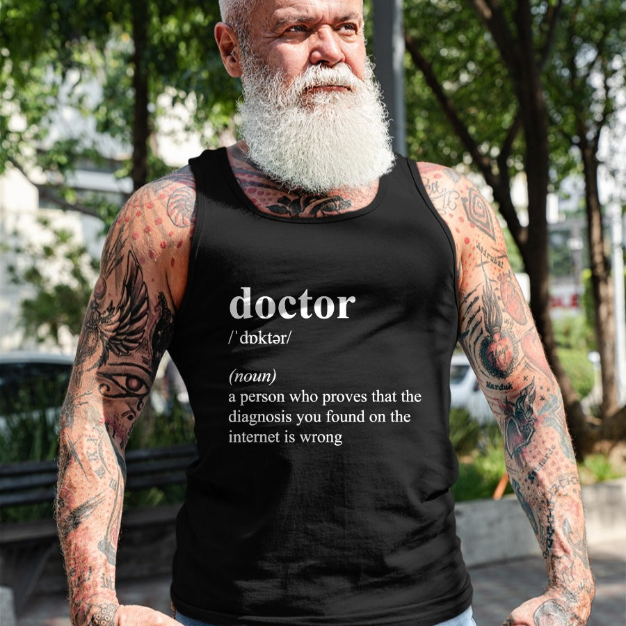 Best Doctor Shirt, Funny Doctor UnisexT-Shirt/Hoodie/Sweatshirt HLT00 - Funny Cool Doctor Definition T-Shirt