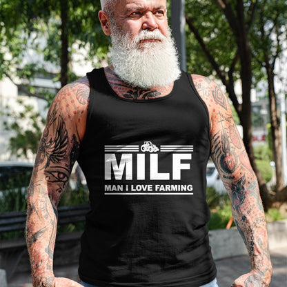 Best Farmer Life Shirt, Funny Farmer UnisexT-Shirt/Hoodie/Sweatshirt HLT00 - Milf Man I Love Farming Shirt  Farm Farmer Tractor Lover T-Shirt