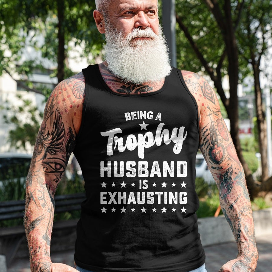 Best Wife Shirt, Wife and Husband Unisex T-Shirt/Hoodie/Sweatshirt HLT00 - Hilarious Husband Joke Funny Father's Day T-Shirt