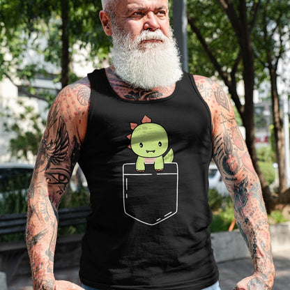 Best Dinosaur Lover Shirt, Funny Dinosaur UnisexT-Shirt/Hoodie/Sweatshirt HLT00 - Cute T-Rex In Pocket Tyrannosaurus Rex Kawaii Dinosaur Lover T-Shirt