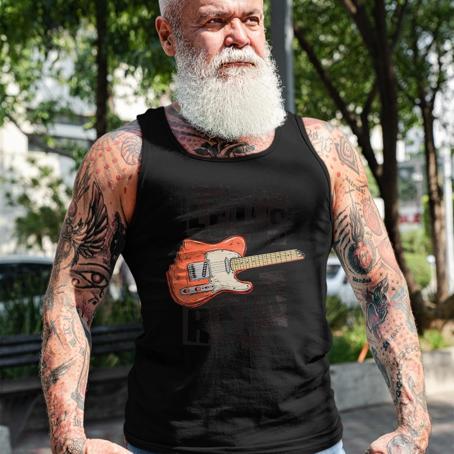 Guitar Lover Shirt, Funny Guitar UnisexT-Shirt/Hoodie/Sweatshirt HLT00 - Let_s Rock Electric Guitar Music Lover Band Guitarist Retro Vintage Tees T Shirts for Men and Women