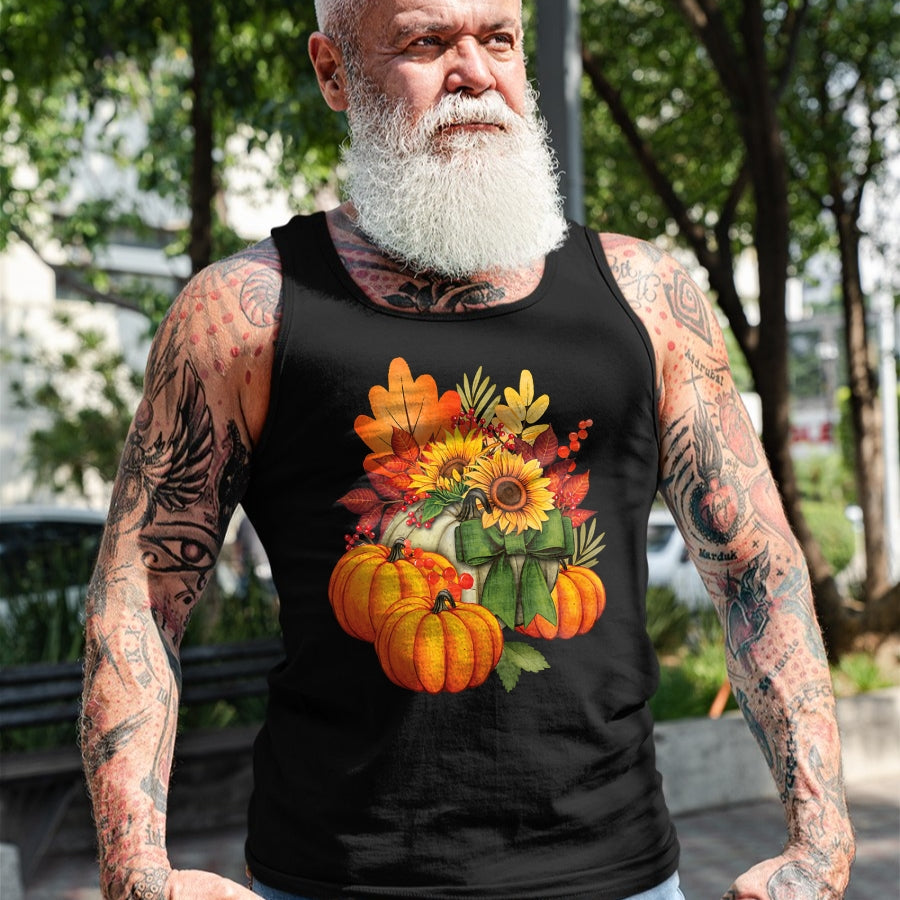 Best Thanksgiving Family Shirt , Funny Thanksgiving UnisexT-Shirt/Hoodie/Sweatshirt HLT00 - Thanksgiving Pumpkin Sunflower Fall Autumn Holiday T-Shirt
