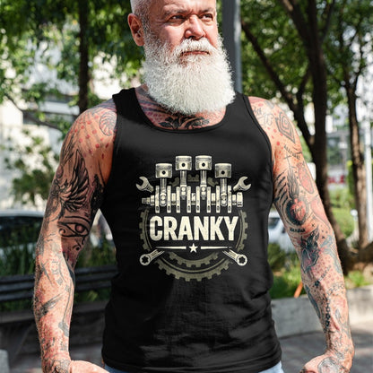 Best Mechanic Life Shirt, Funny Mechanic UnisexT-Shirt/Hoodie/Sweatshirt HLT00 - Cranky Car Engine Crankshaft Cars Lover Mechanics T-Shirt
