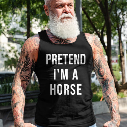 Best Horse Lover Shirt , Funny Horse UnisexT-Shirt/Hoodie/Sweatshirt HLT00 - Lazy Halloween Pretend I_m A Horse Costume Funny Party T-Shirt