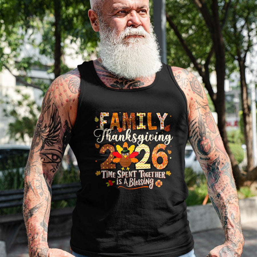 Best Thanksgiving Family Shirt , Funny Thanksgiving UnisexT-Shirt/Hoodie/Sweatshirt HLT00 - Family Thanksgiving 2026 Thanksgiving Crew Matching Group T-Shirt (1)