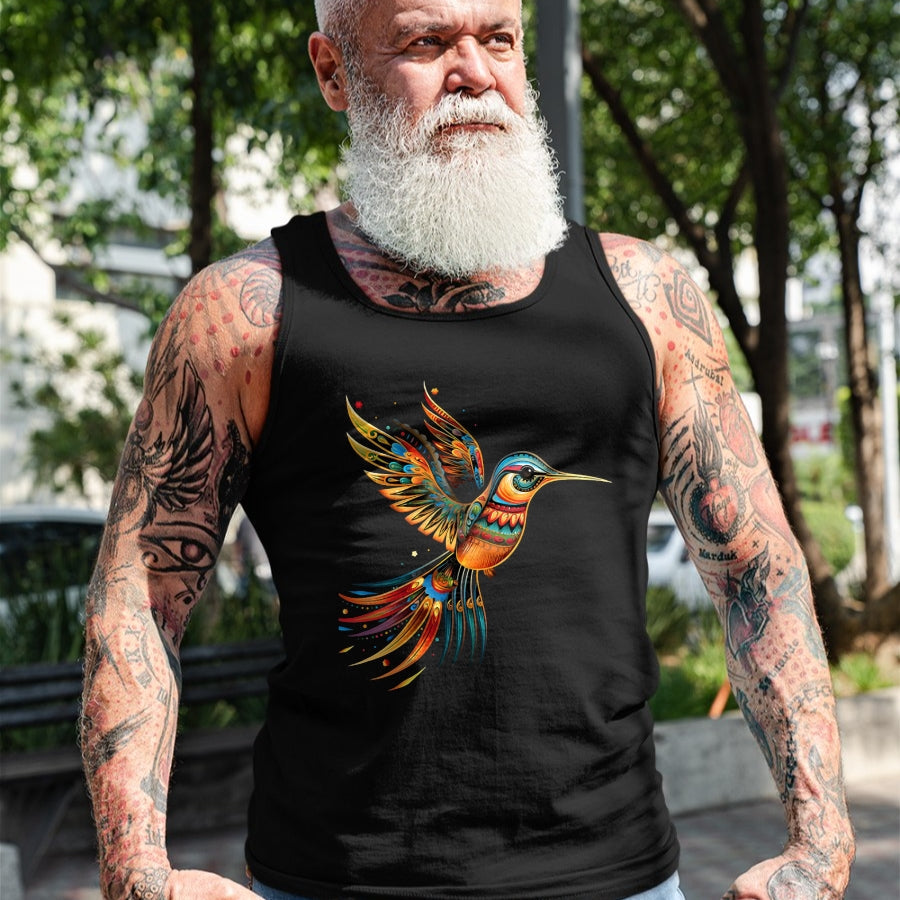 Native American T-Shirts, Vintage Native American Unisex T-Shirt/Hoodie/Sweatshirt HLT00 - Hummingbird Native American Tribal Arts Indian Indigenous