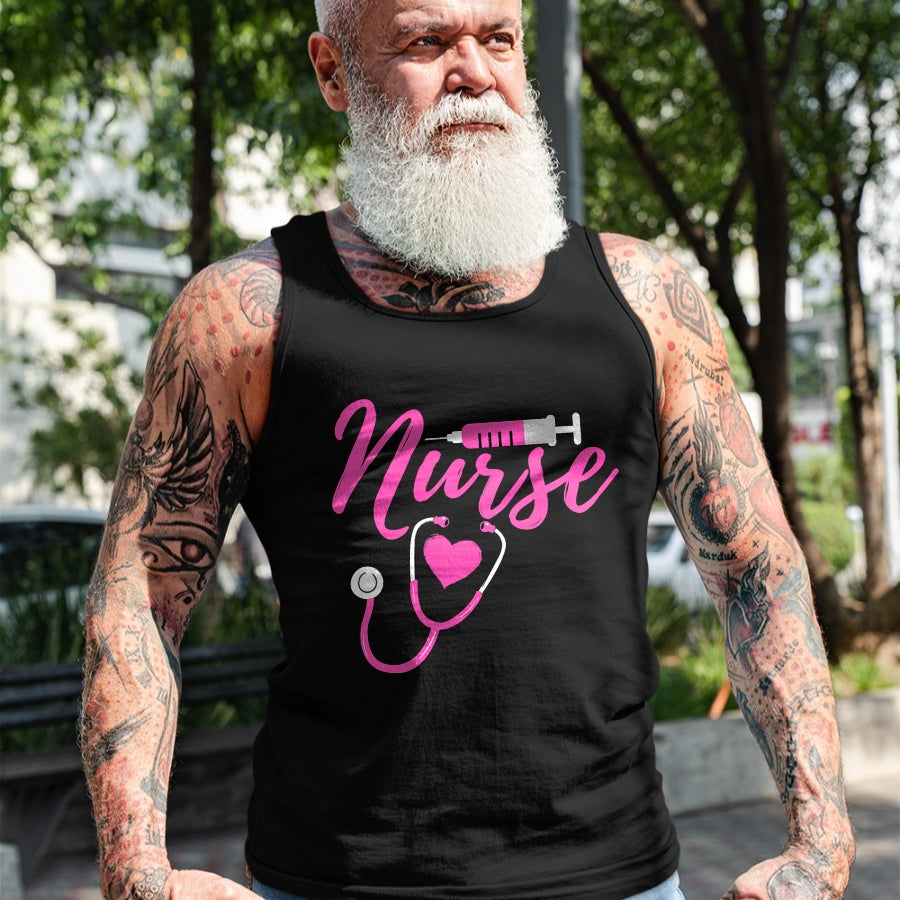 Funny Nurse Shirt, Nurse Unisex T-Shirt/Hoodie/Sweatshirt HLT00 - Happy Nurse Week 2023 Wound Care Nurse RN CNA Work Mom Dad T-Shirt (1)