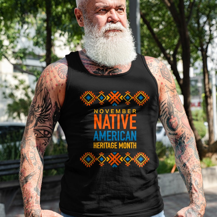 Native American T-Shirts, Vintage Native American Unisex T-Shirt/Hoodie/Sweatshirt HLT00 - Native American Heritage Month 2021