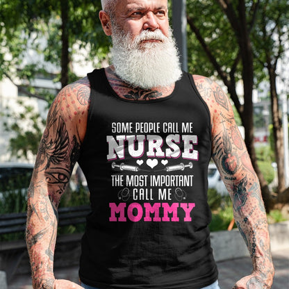 Funny Nurse Shirt, Nurse Unisex T-Shirt/Hoodie/Sweatshirt HLT00 - Proud Nurse And Loving Mommy Best Mom Hero Mother's Day Gift T-Shirt